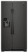 Whirlpool� 21.4 Cu. Ft. Black Side-by-Side Refrigerator image