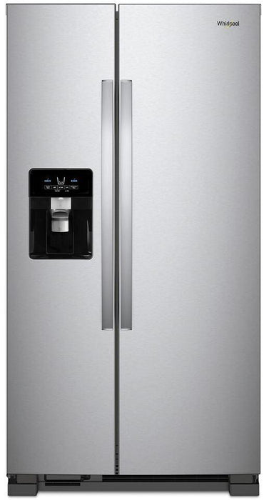 Whirlpool� 24.6 Cu. Ft. Fingerprint Resistant Stainless Steel Side-by-Side Refrigerator image