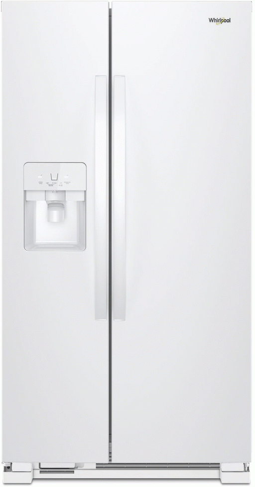 Whirlpool� 21.4 Cu. Ft. White Side-by-Side Refrigerator image