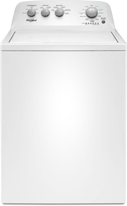 Whirlpool� 3.9 Cu. Ft. White Top Load Washer - Burnett Furniture (Henryetta, OK)