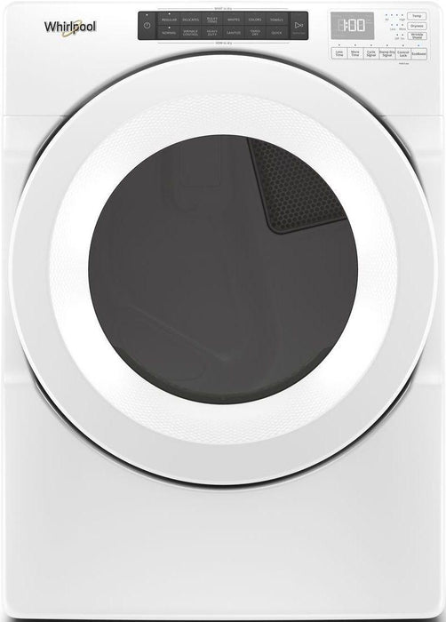 Whirlpool� 7.4 Cu. Ft. White Front Load Electric Dryer - Burnett Furniture (Henryetta, OK)