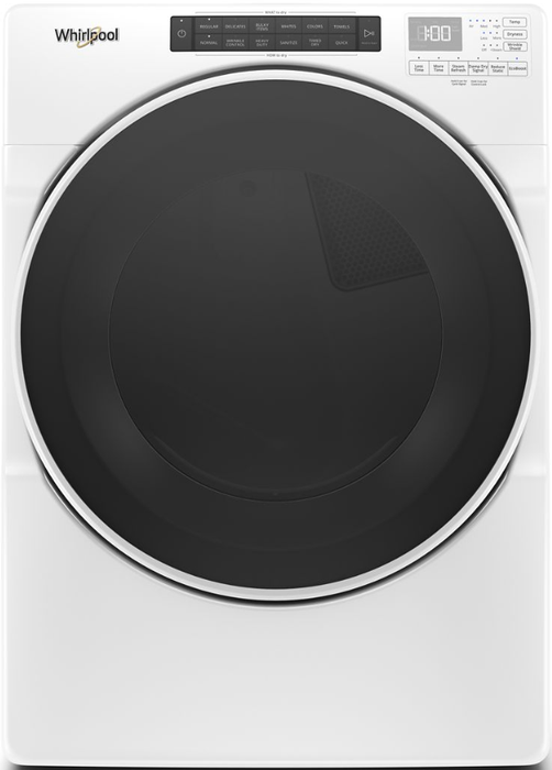 Whirlpool� 7.4 Cu. Ft. White Front Load Gas Dryer - Burnett Furniture (Henryetta, OK)