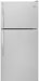 Whirlpool� 18.3 Cu. Ft. Monochromatic Stainless Steel Top Freezer Refrigerator - Burnett Furniture (Henryetta, OK)