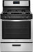 Whirlpool� 30" Black on Stainless Steel Free Standing Gas Range - Burnett Furniture (Henryetta, OK)