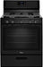 Whirlpool� 30" Black Free Standing Gas Range - Burnett Furniture (Henryetta, OK)