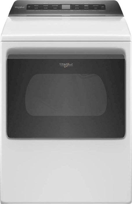 Whirlpool� 7.4 Cu. Ft. White Front Load Electric Dryer - Burnett Furniture (Henryetta, OK)