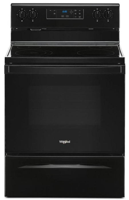 Whirlpool� 30" Black Free Standing Electric Range - Burnett Furniture (Henryetta, OK)