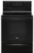 Whirlpool� 30" Black Free Standing Electric Range - Burnett Furniture (Henryetta, OK)