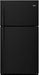 Whirlpool� 21.3 Cu. Ft. Black Top Freezer Refrigerator image