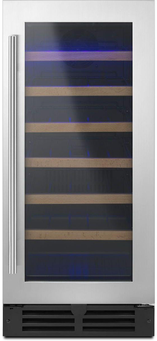 Whirlpool� 15" Black Stainless Steel Wine Cooler image