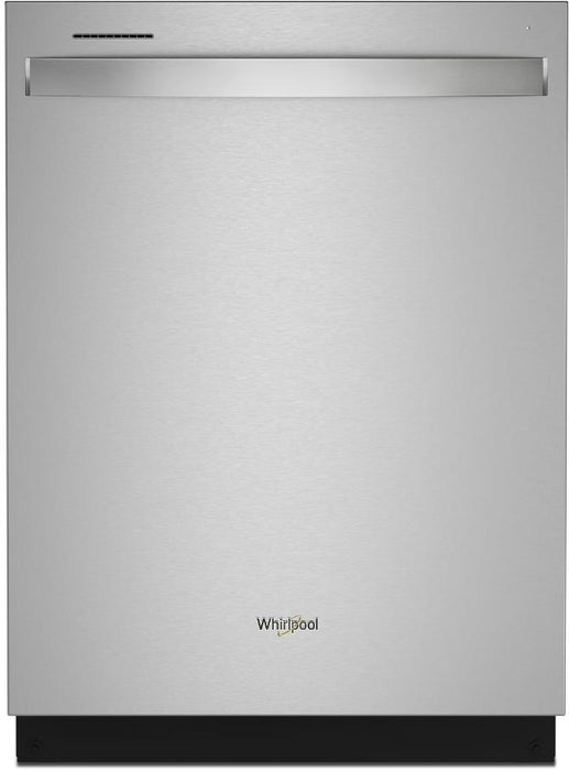 Whirlpool� 24" Fingerprint Resistant Stainless Steel Built In Dishwasher - Burnett Furniture (Henryetta, OK)