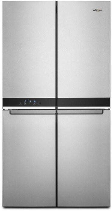 Whirlpool� 19.4 Cu. Ft. Fingerprint Resistant Metallic Steel Counter Depth French Door Refrigerator image