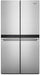 Whirlpool� 19.4 Cu. Ft. Fingerprint Resistant Metallic Steel Counter Depth French Door Refrigerator image