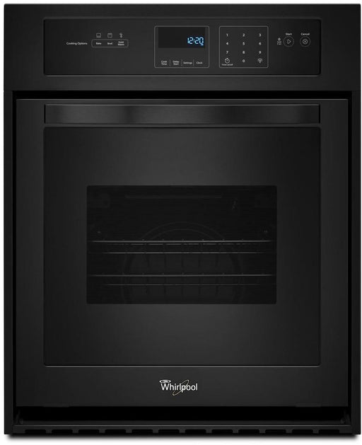 Whirlpool� 24" Black Electric Built In Oven - Burnett Furniture (Henryetta, OK)