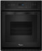 Whirlpool� 24" Black Electric Built In Oven - Burnett Furniture (Henryetta, OK)