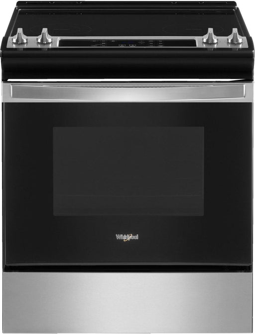 Whirlpool� 30" Stainless Steel Freestanding Electric Range - Burnett Furniture (Henryetta, OK)