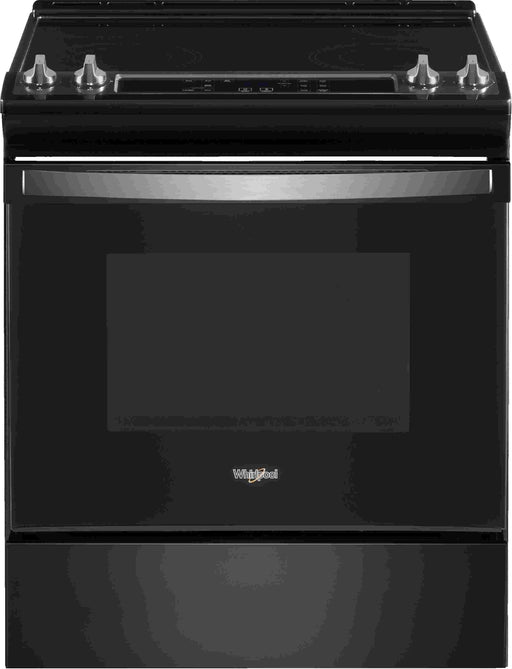 Whirlpool� 30" Black Stainless Freestanding Electric Range image