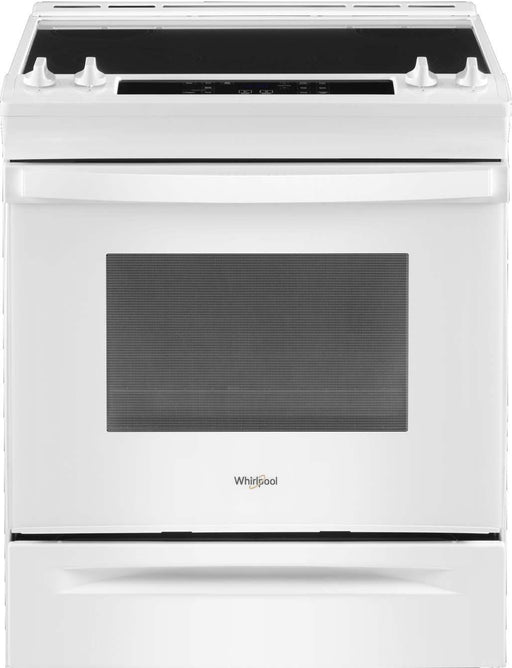 Whirlpool� 30" White Freestanding Electric Range - Burnett Furniture (Henryetta, OK)