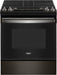 Whirlpool� 30" Black Stainless Freestanding Gas Range image