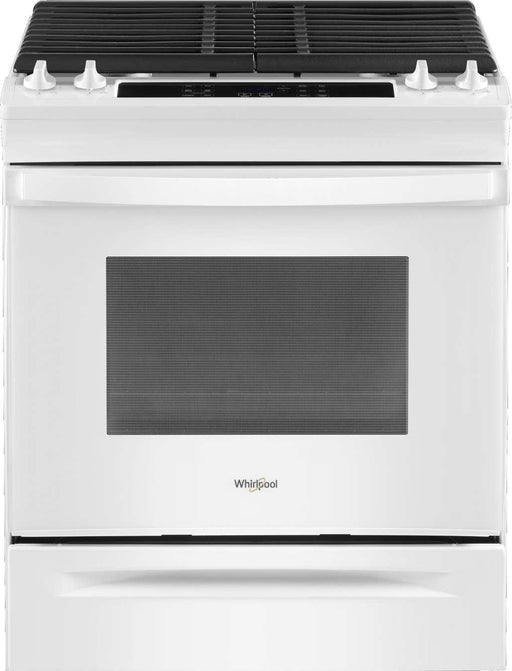 Whirlpool� 30" White Freestanding Gas Range image