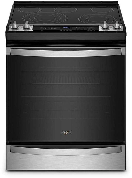 Whirlpool� 30" Fingerprint Resistant Stainless Steel Slide-In Electric Range with 7-in-1 Air Fry Oven image