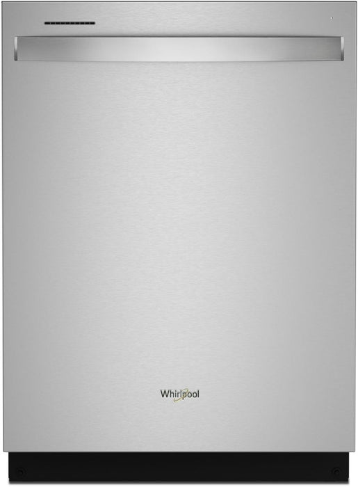 Whirlpool� 24" Fingerprint Resistant Stainless Steel Built In Dishwasher - Burnett Furniture (Henryetta, OK)