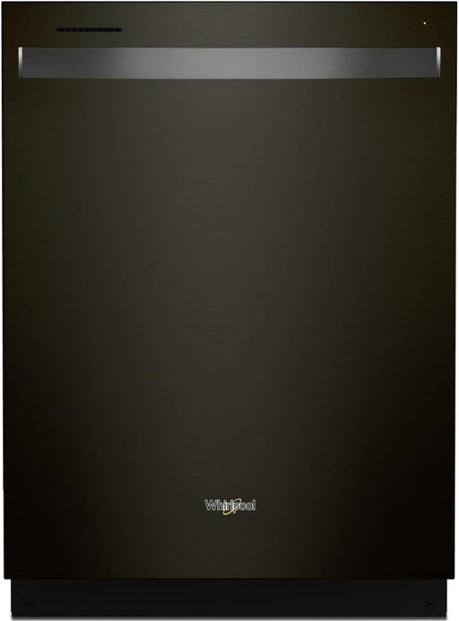 Whirlpool� 24" Fingerprint Resistant Black Stainless Steel Built In Dishwasher image