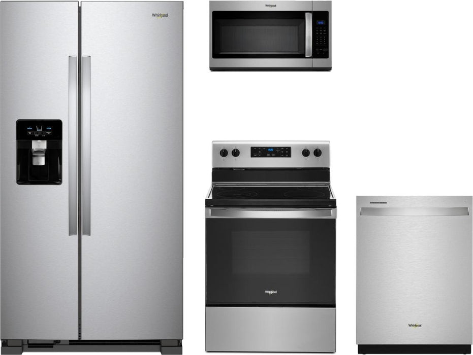 Whirlpool� 4 Piece Kitchen Package-Stainless Steel - Burnett Furniture (Henryetta, OK)