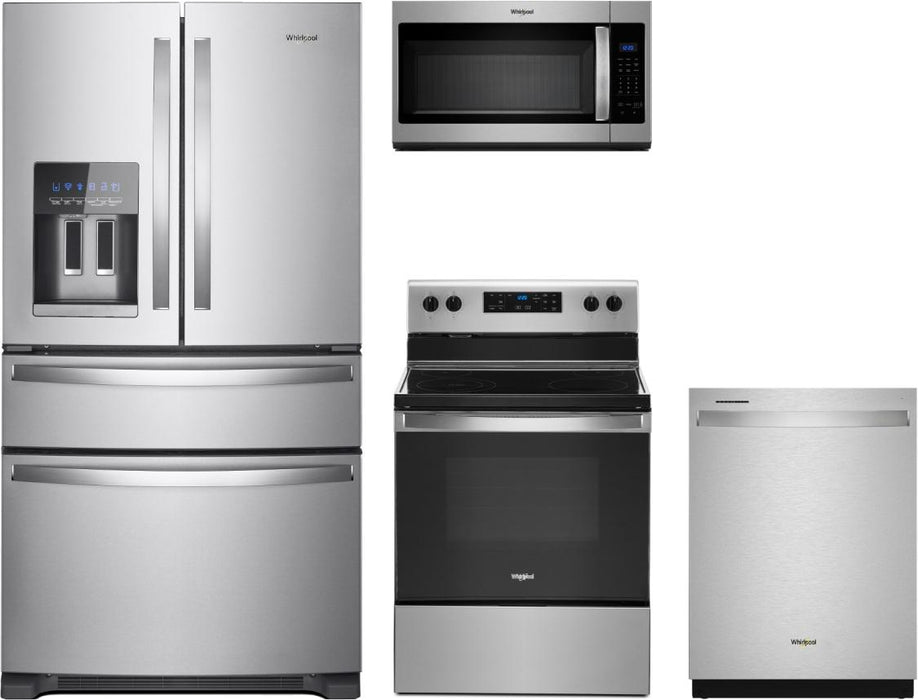 Whirlpool� 4 Piece Kitchen Package-Stainless Steel - Burnett Furniture (Henryetta, OK)