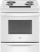 Whirlpool� 30" White Freestanding Electric Range - Burnett Furniture (Henryetta, OK)