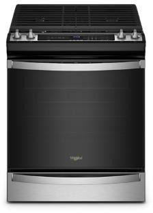 Whirlpool� 30" Stainless Steel Slide In Gas Oven Range image