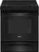 Whirlpool� 30" Black Freestanding Electric Range image