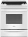 Whirlpool� 30" White Freestanding Electric Range image