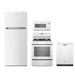 Whirlpool� 4 Piece White Kitchen Package - Burnett Furniture (Henryetta, OK)