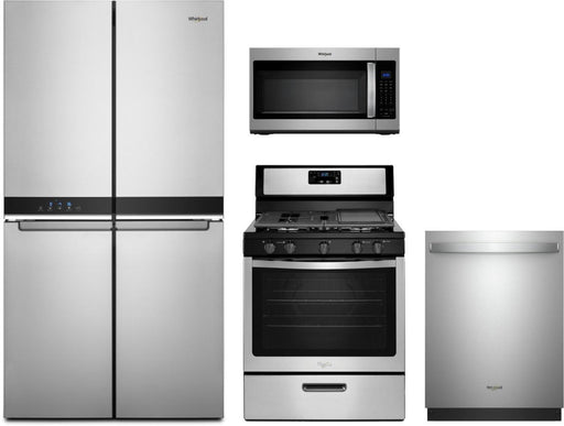 Whirlpool� 4 Piece Kitchen Package-Stainless Steel - Burnett Furniture (Henryetta, OK)