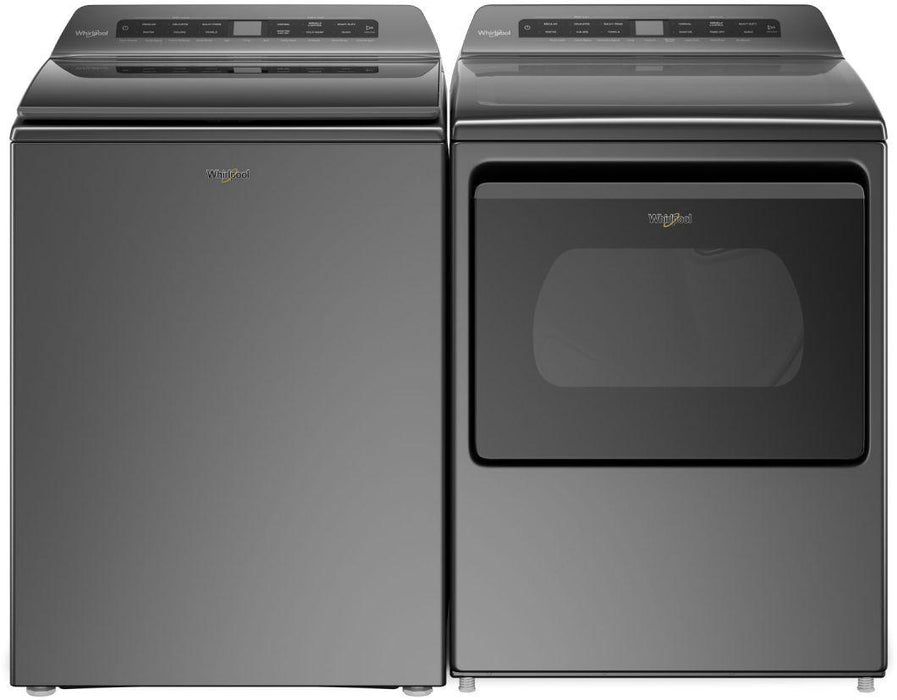 Whirlpool� Chrome Shadow Laundry Pair image