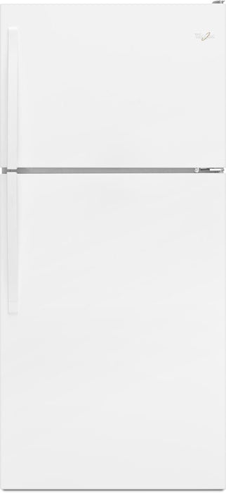 Whirlpool� 18.3 Cu. Ft. White Top Freezer Refrigerator image