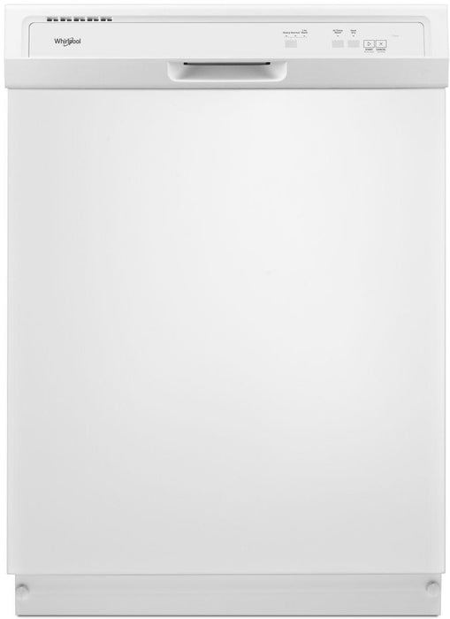 Whirlpool� 24" Built In Dishwasher-White - Burnett Furniture (Henryetta, OK)