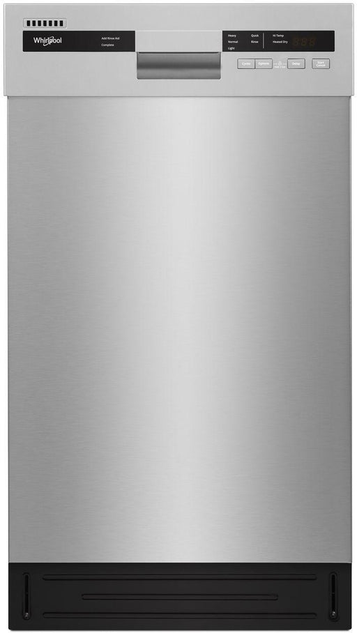 Whirlpool� 18" Stainless Steel Built In Dishwasher image