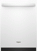 Whirlpool� 24" Built In Dishwasher-White - Burnett Furniture (Henryetta, OK)