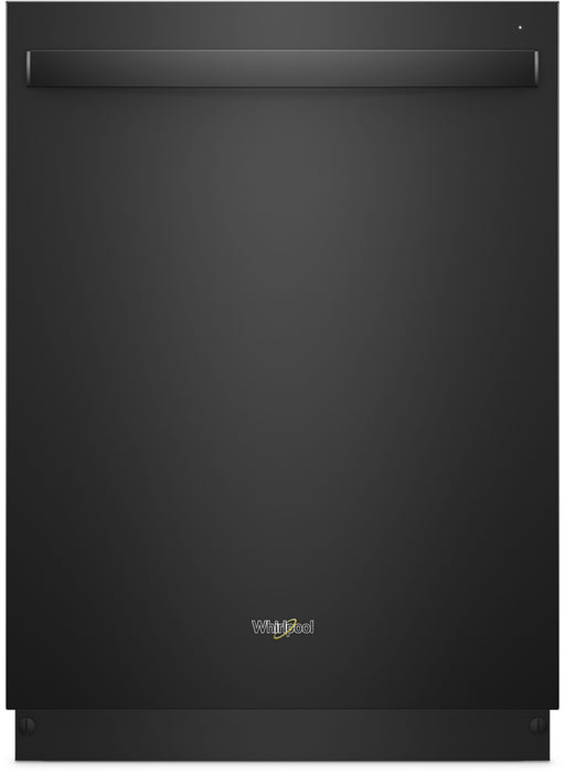 Whirlpool� 24" Built In Dishwasher-Black - Burnett Furniture (Henryetta, OK)