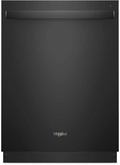 Whirlpool� 24" Built In Dishwasher-Black - Burnett Furniture (Henryetta, OK)