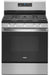 Whirlpool� 30" Fingerprint Resistant Stainless Steel Free Standing Gas Range image